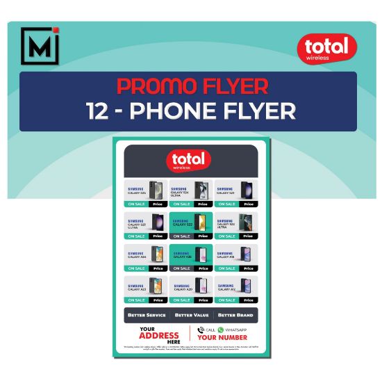 Picture of Total Wireless Promotional Flyer Design 2 - Plan